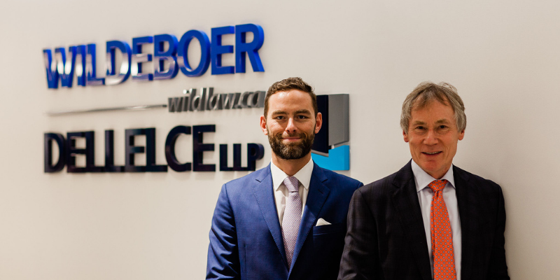 Rory and Geoff, Wildeboer Dellelce LLP