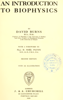 title page of Burns book