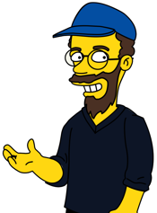 decorative image of professor