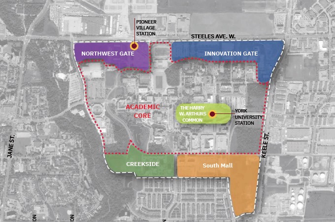 map of keele campus