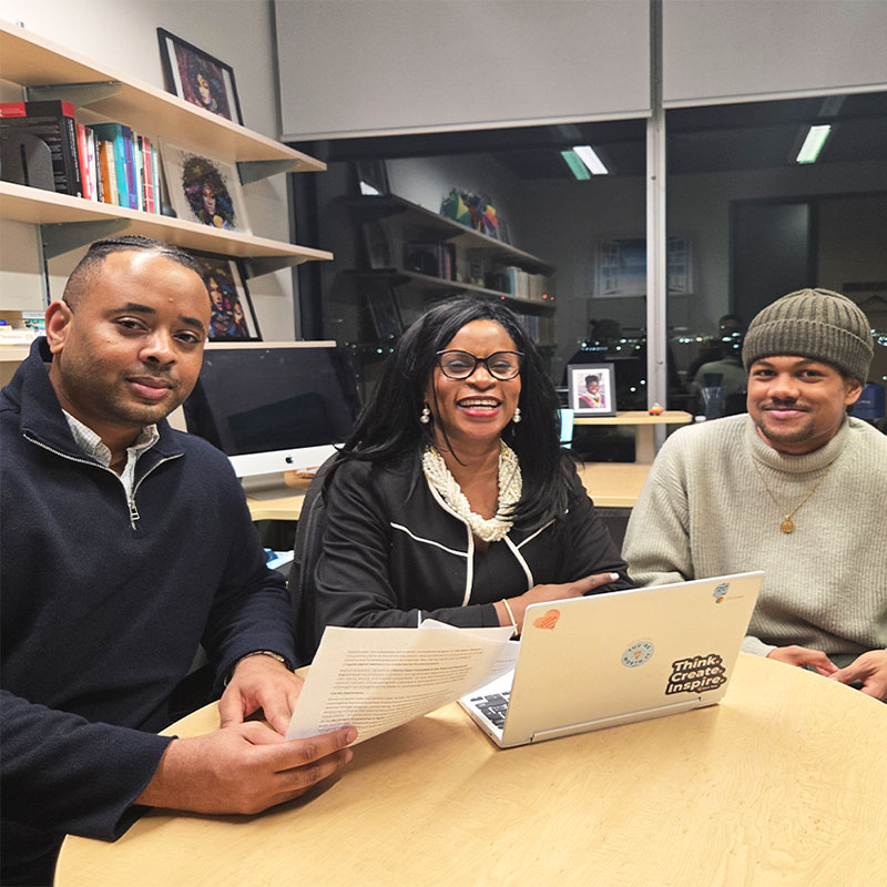 A group of students.