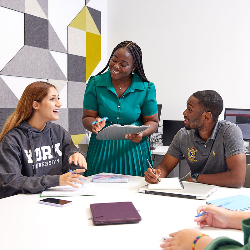 A group of students.