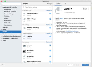 JavaFX is bundled 
