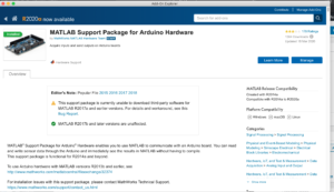 Manage your Arduino for Matlab package