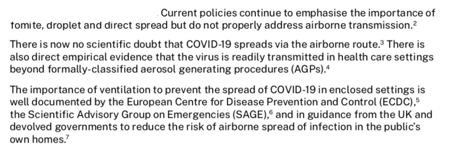 Letter: Re: Protecting health care workers - better ventilation, PPE, awareness and research
