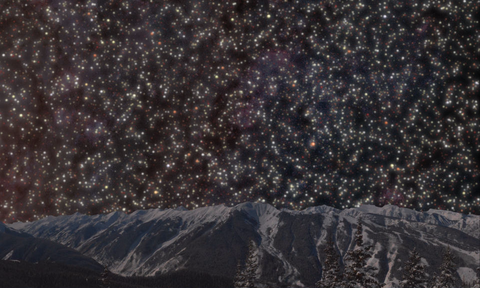 Globular Cluster at night