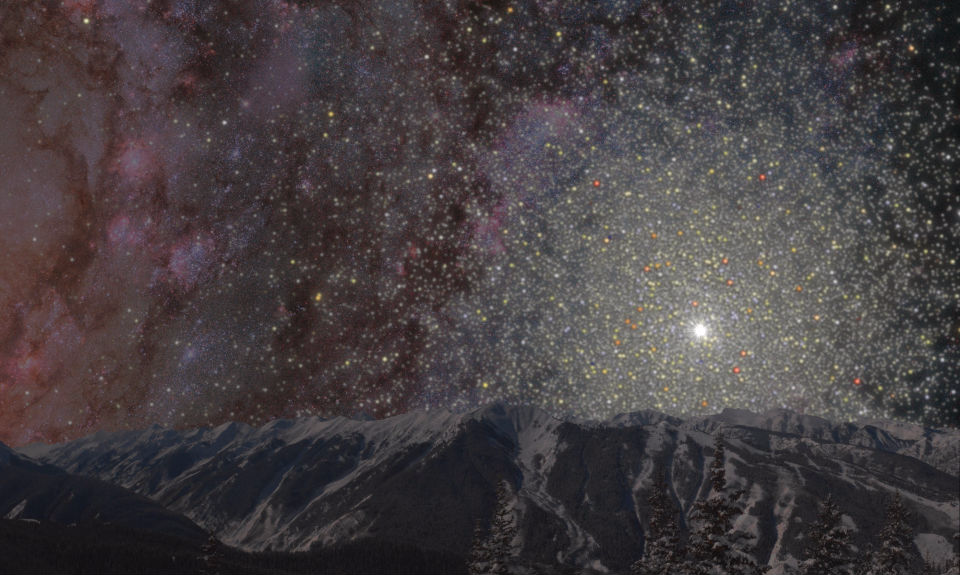 Globular Cluster at night