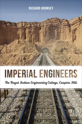 Imperial Engineers book cover, showing railway tracks leading to a tunnel through a cliff