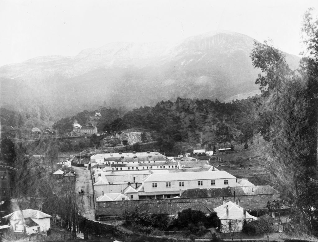 Cascades Female Factory, Hobart, Tasmania, seen in 1900