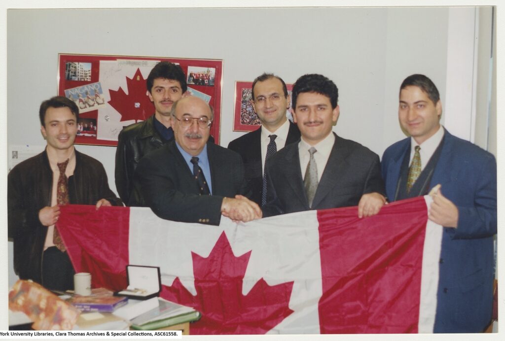 MP John Cannis meeting with the Canadian Turkish delegation.