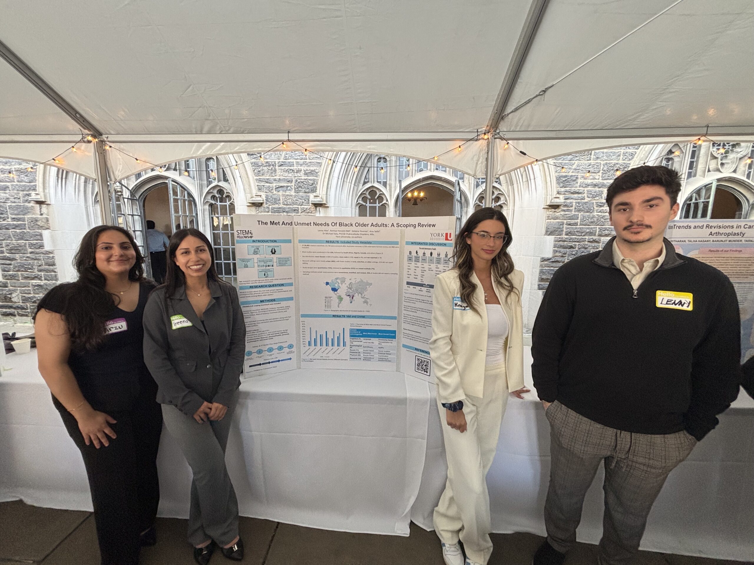 STEM students group photo