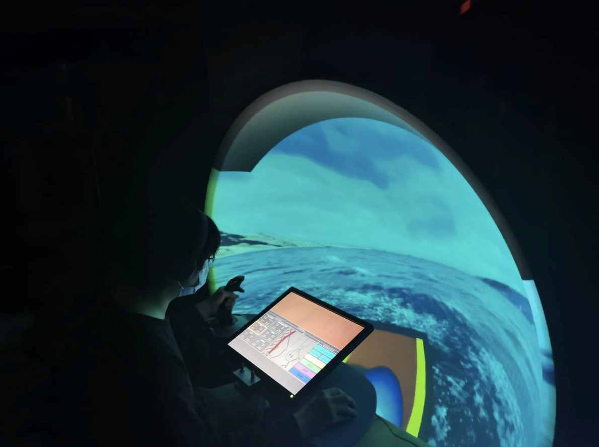 MASS experiment on the Egg VR display.