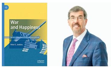 Peter S. Jenkins and his new book, War and Happiness. 