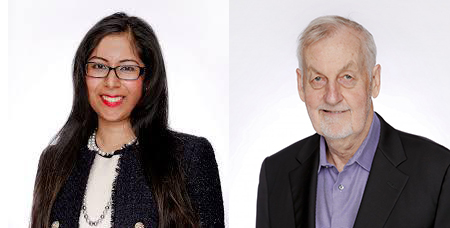 Sherena Hussain and James McKellar