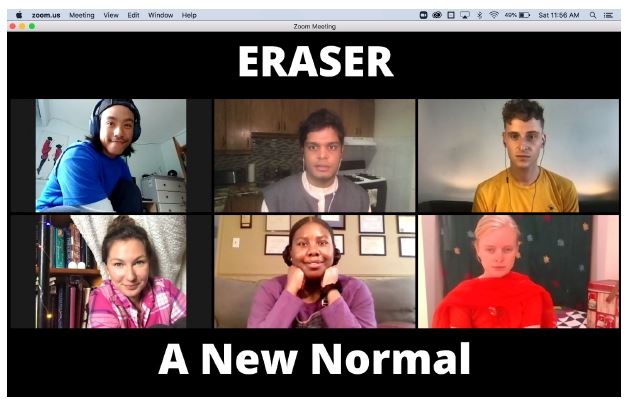 Screenshot of participants in ERASURE