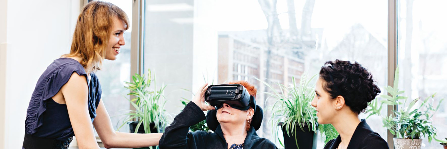 Virtual reality therapy promotes wellness for adults living with Alzheimer’s and dementia