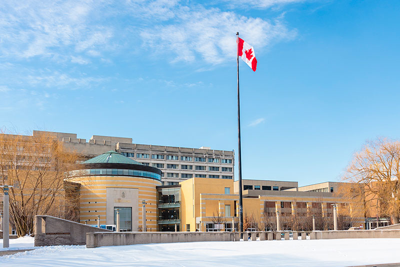 Vari Hall exterior.