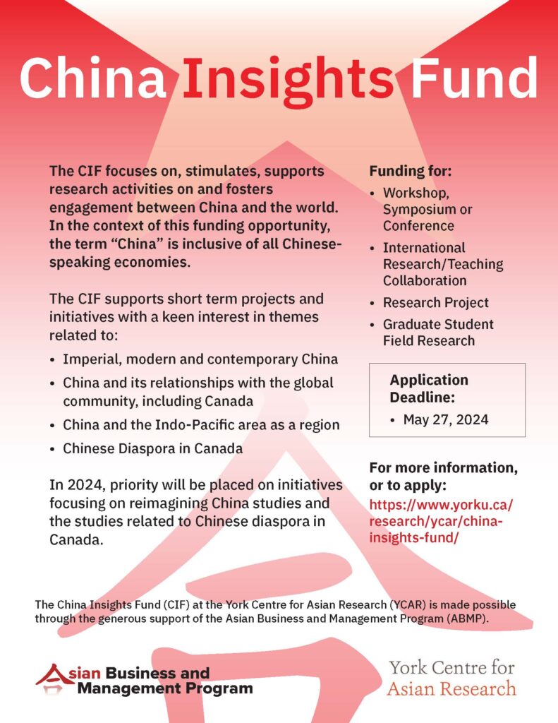 Poster for China Insights Fund 2024