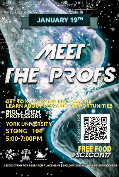 Meet the Profs poster