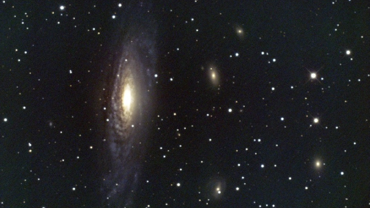Galaxy NGC 7331 about 40 million light-years away, captured on the 1-metre telescope