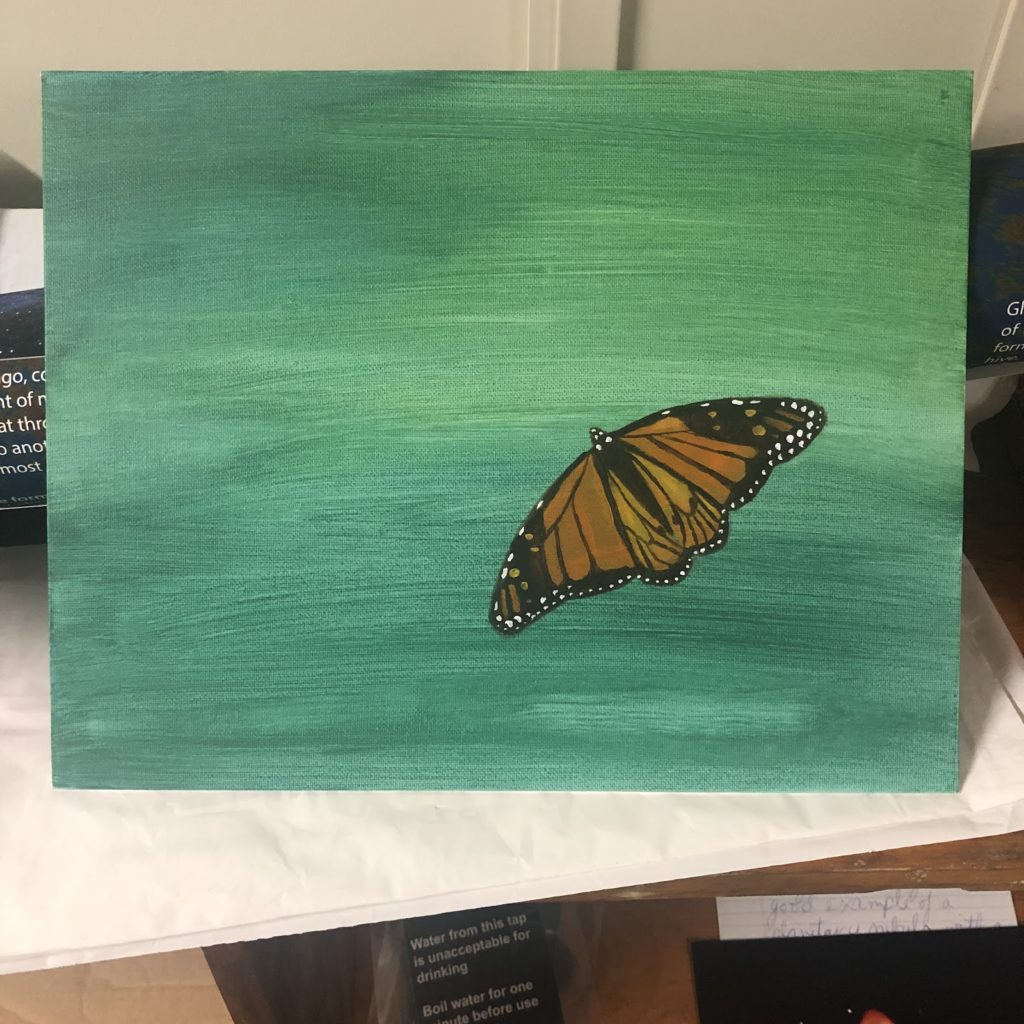 Painting of a butterfly