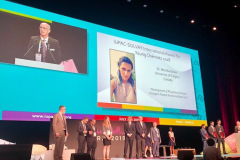 Monika-receiving-her-IUPAC-Solvay-Award-in-Paris-2019