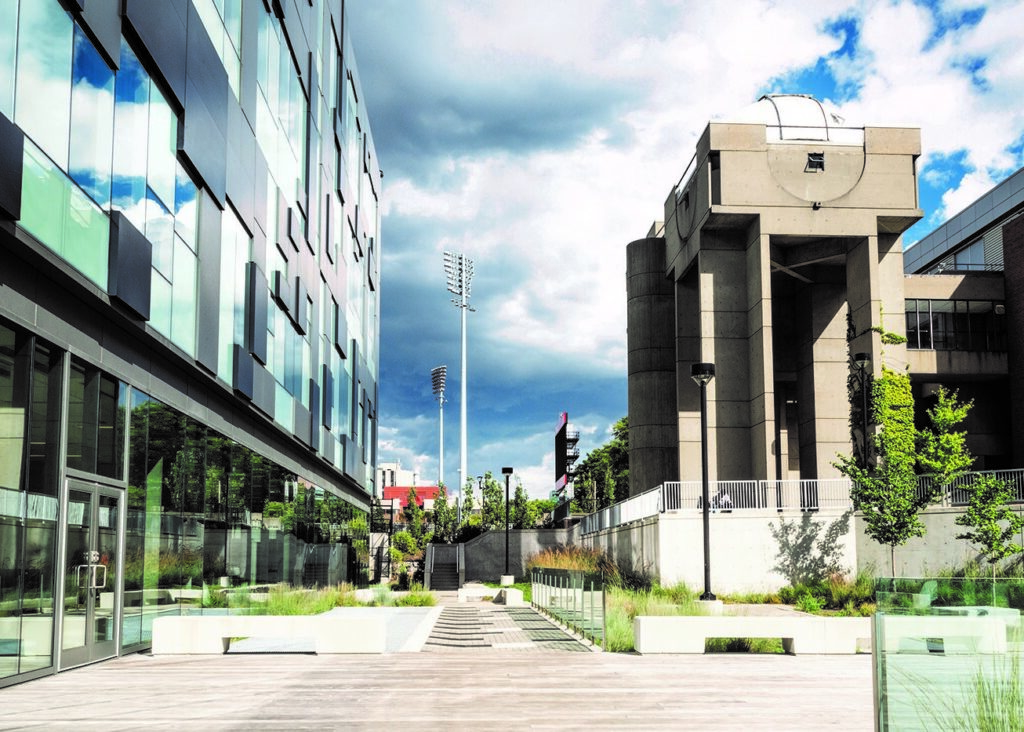 Life Sciences Building Plaza