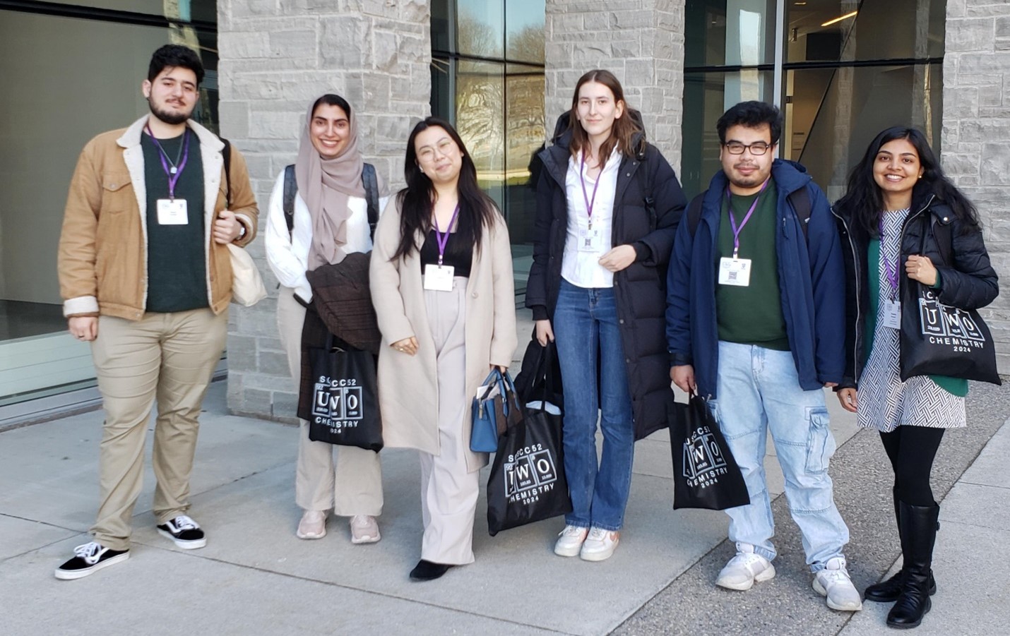 Undergraduate Chemistry and Biochemistry students showcase their research at provincial conference