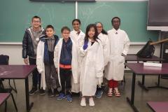 Students attending the Science Engagement Programs