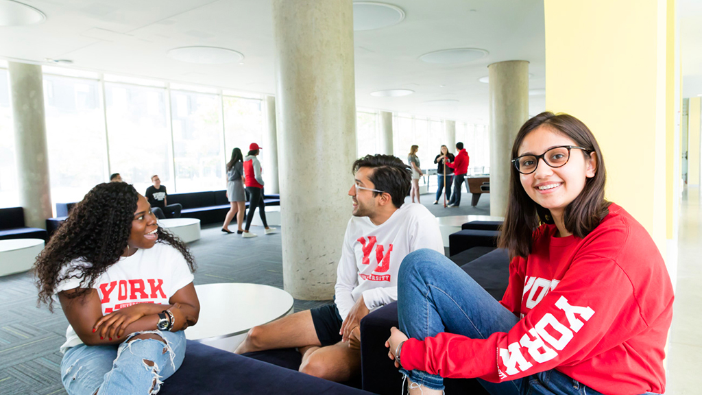 Students in York clothing