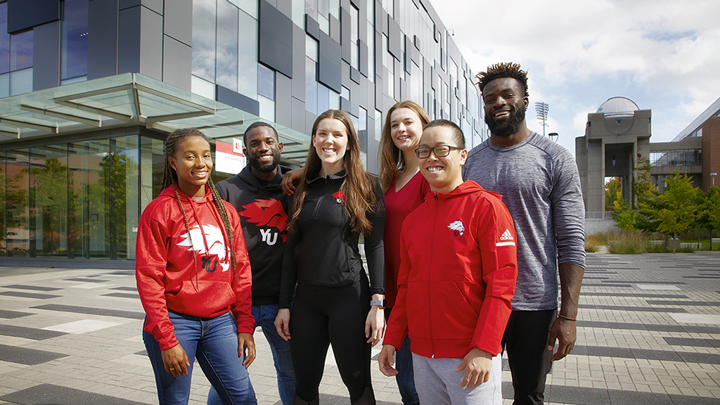 Students at York University
