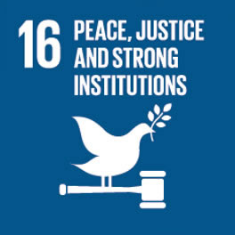 SDGs #16 Peace, Justice and Strong Institutions
