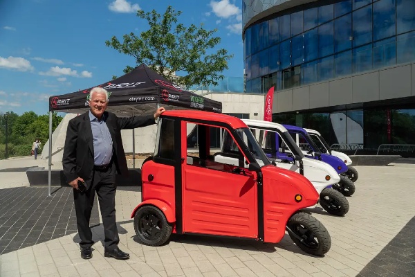York tests electric vehicle to support campus operations