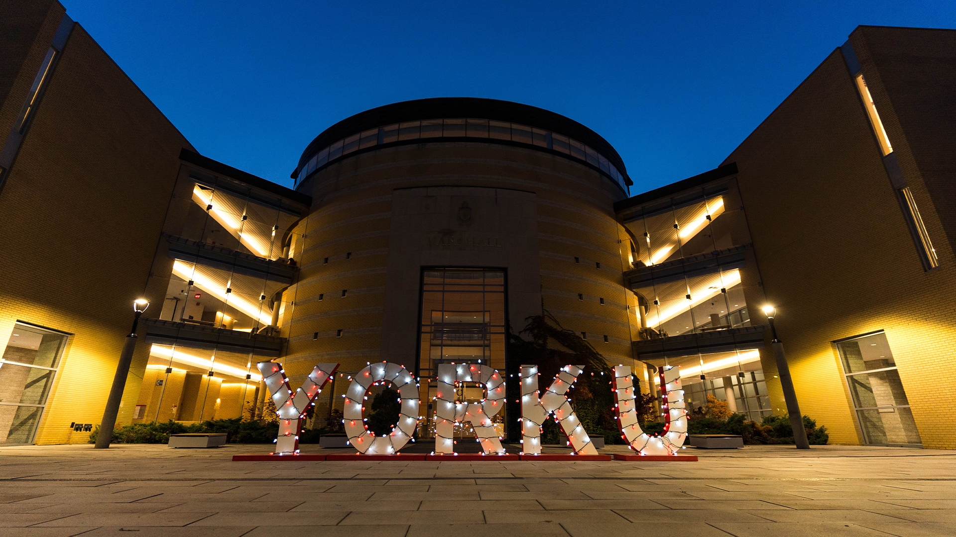 Vari Hall York U letters