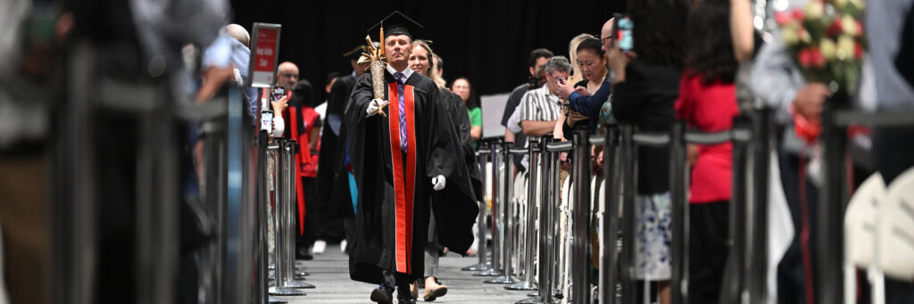 Convocation procession