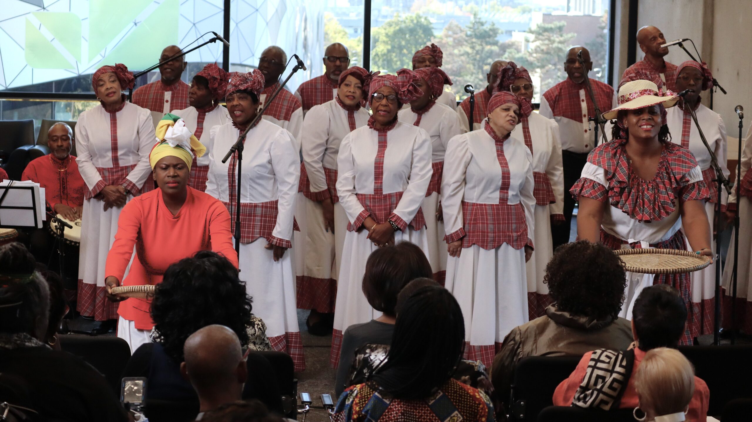 Heritage Singers Canada perform at the Scott Library (supplied photo)