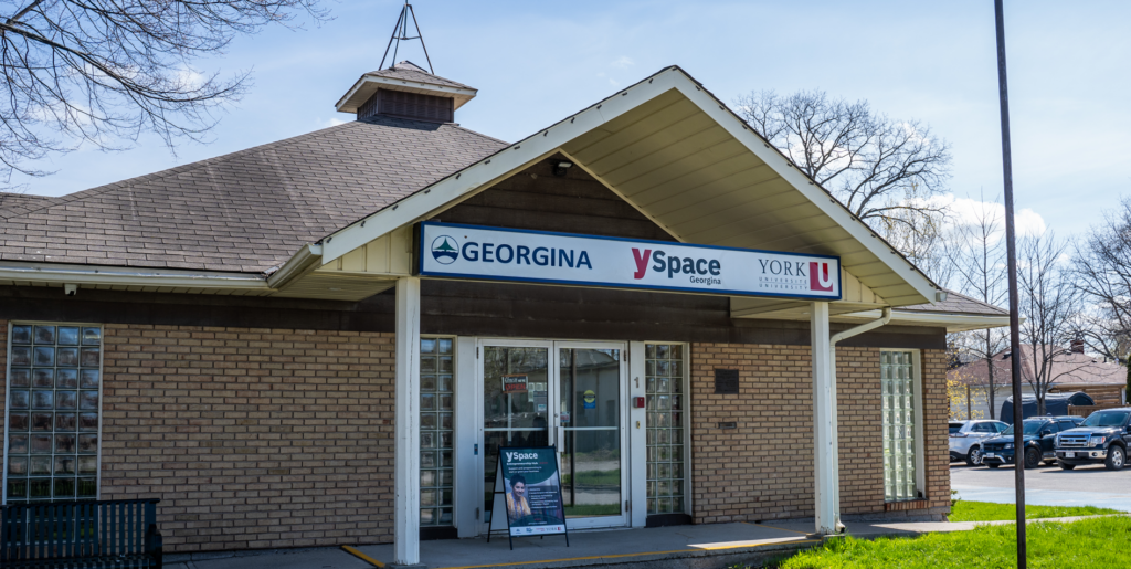 Exterior of the YSpace Georgina location.