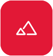A small and large triangle icon